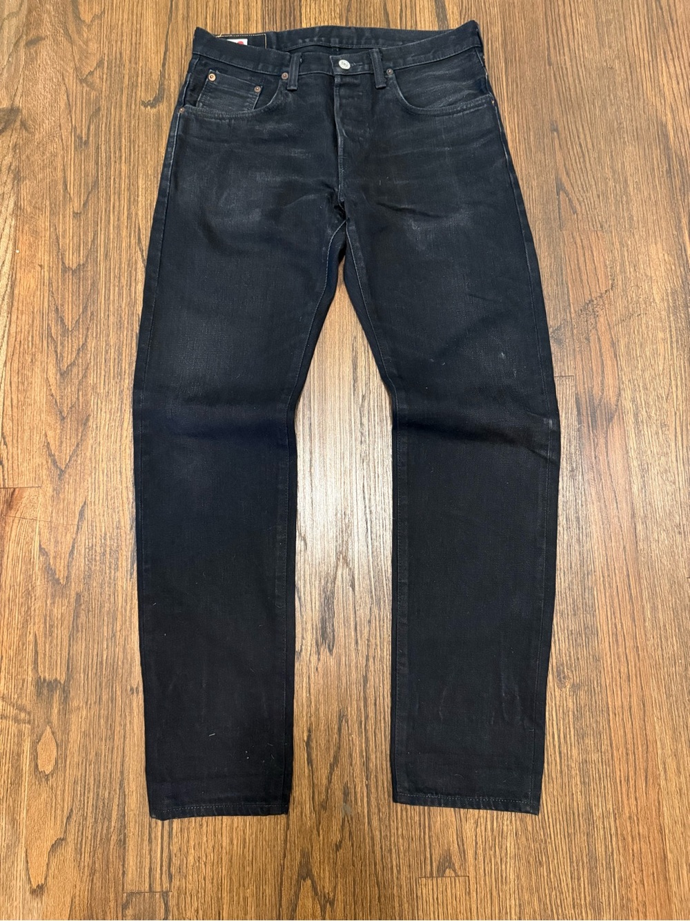 Edwin Regular Tapered Black Selvedge Jeans